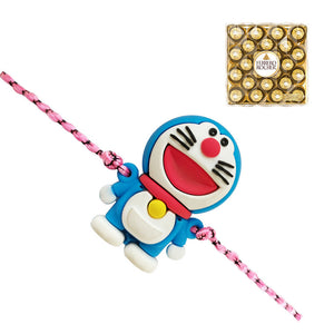 1 Rakhi - Doraemon Rakhi With Chocolates