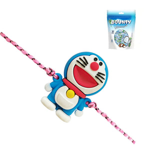 1 Rakhi - Doraemon Rakhi With Chocolates