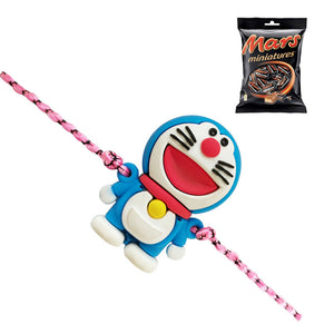 1 Rakhi - Doraemon Rakhi With Chocolates