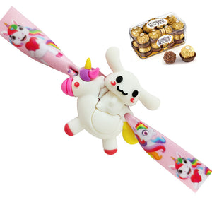 1 Rakhi - Pikachu Rakhi With Chocolates