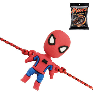 1 Rakhi - Spiderman Rakhi With Chocolates