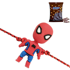 1 Rakhi - Spiderman Rakhi With Chocolates