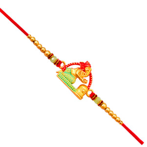 1 Rakhi - Ganesha and Shivling Rakhi