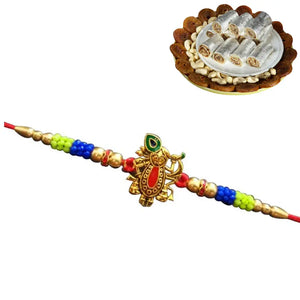 1 Rakhi - Shreenathji Rakhi With Indian Sweets