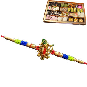 1 Rakhi - Shreenathji Rakhi With Indian Sweets