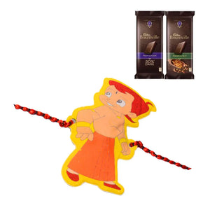 1 Rakhi - Chota Bheem Rakhi With Chocolate Box