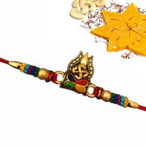 1 Rakhi - Devine Rakhi With Indian Sweets