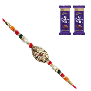 1 Rakhi - Fancy Rakhi With Chocolate Box