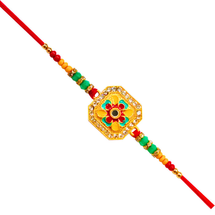 1 Rakhi - Fancy Colorful Rakhi