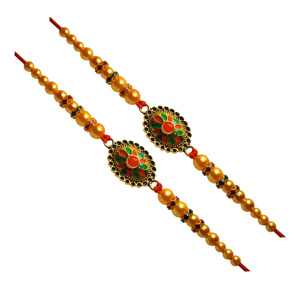 2 Rakhi - AD Studded Rakhis