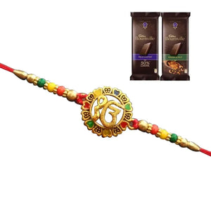 1 Rakhi - Ek Omkar Rakhi With Chocolate Box